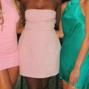 zara mini dress with bow